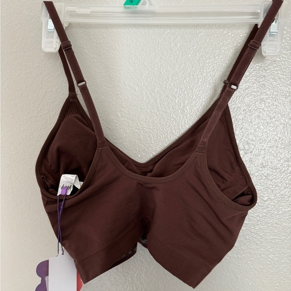 Fabletics/yitty bralette, Nearly Naked shaping plunge Bra,BOSSE D up Brown, M//L - Picture 3 of 5